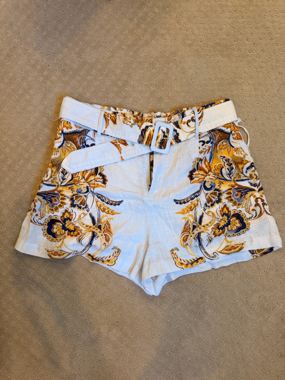 Joie 100% Linen 2PC Top and Shorts Set - Picture 4 of 7